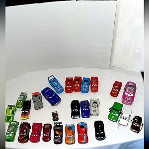 Disney's Cars.  All Movies.  No McDonald's Cars.  Used Cars But, Handled Well.